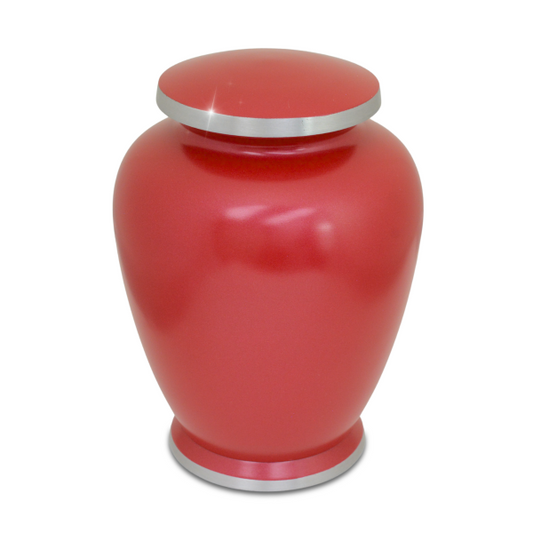 Thera Ruby Aluminum Urn
